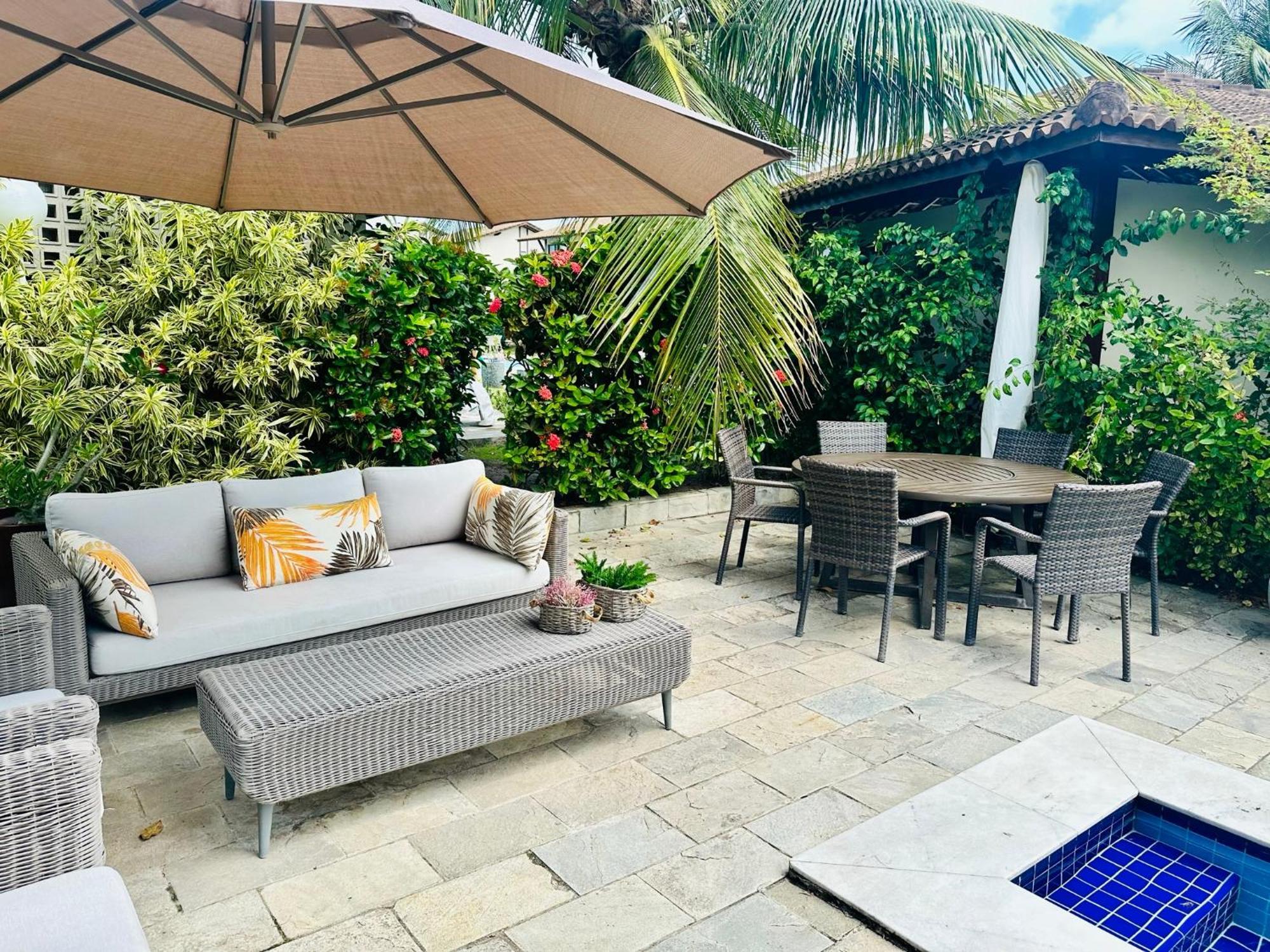 הוילה Pôrto das Galinhas Bangalo Boutique Com Piscina Privativa מראה חיצוני תמונה