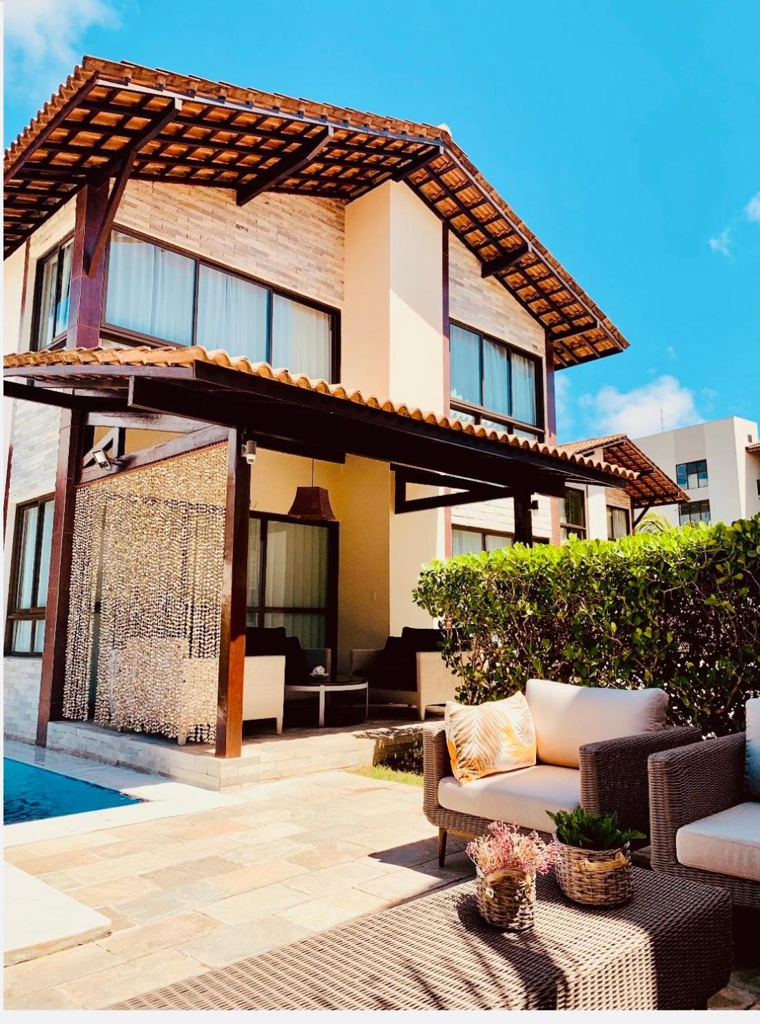 הוילה Pôrto das Galinhas Bangalo Boutique Com Piscina Privativa מראה חיצוני תמונה